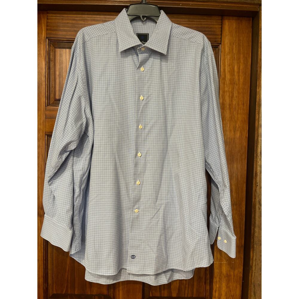 David Donahue button-down dress shirt size 17 1/2 34/35